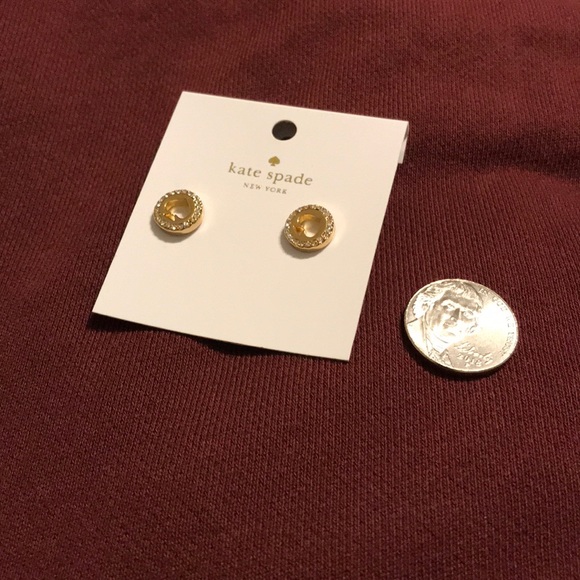 KATE SPADE “SPOT THE SPADE” EARRINGS - Picture 5 of 6